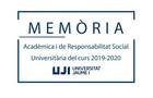 (HD) Memòria Universitat Jaume I 2019/2020